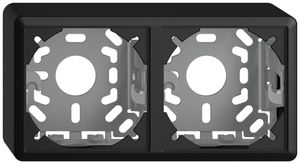 AP-Kopfzeile EDIZIOdue 1×2 FX54 schwarz