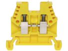 Durchgangs-Reihenklemme Woertz Ex 0.5…2.5mm² 24A 1000V Schraub.2×1 TH35 gn/gb