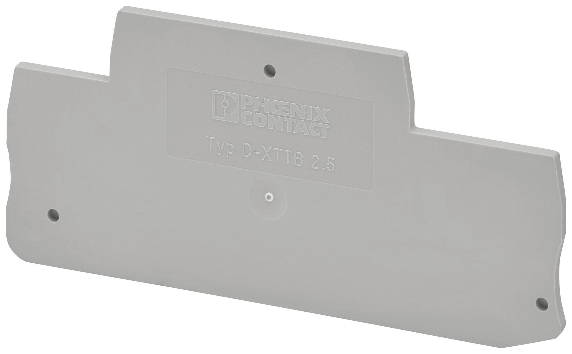 Plaque de fermeture PX D-XTTB 2,5 gr 2.2mm V0