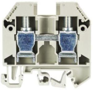 Borne de passage joignable WKN 1.5…25mm² 71A 1000V 2×vis 1 ét.rail TH35/G32 grc