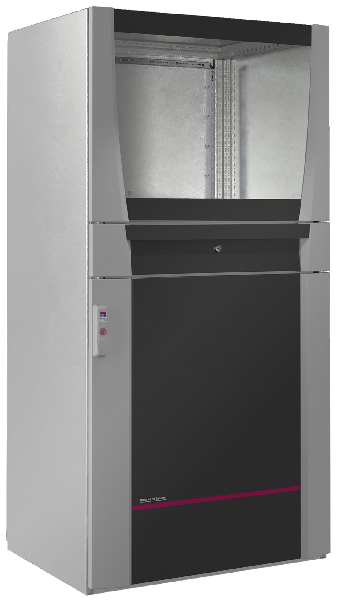 Schaltschrank Rittal PC 5386.050 800×1600×636mm IP55 Stahl grau