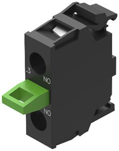 Élément de commutation EAO 45, 1 fermeur, pour fixation sol, borne à vis