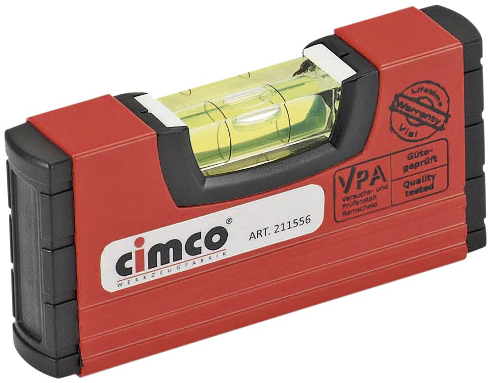 Niveau à bulle mini CIMCO 100mm