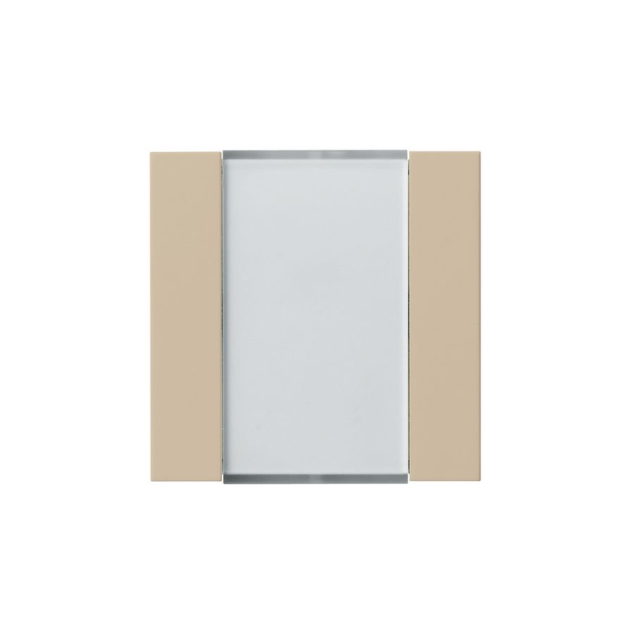 Frontset Hager kallysto 2×KNX beige