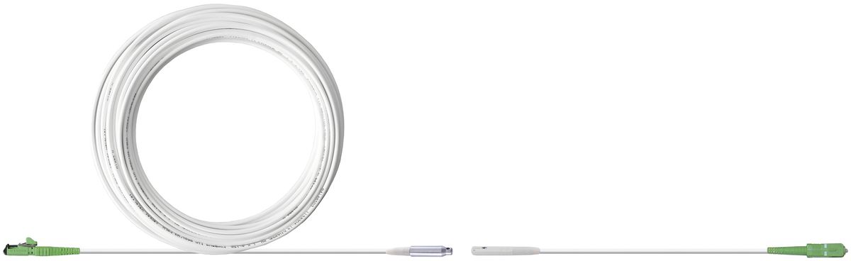 LWL-FTTH-Verlängerungskabel F-3000 LC/APC-SC/APC 15m