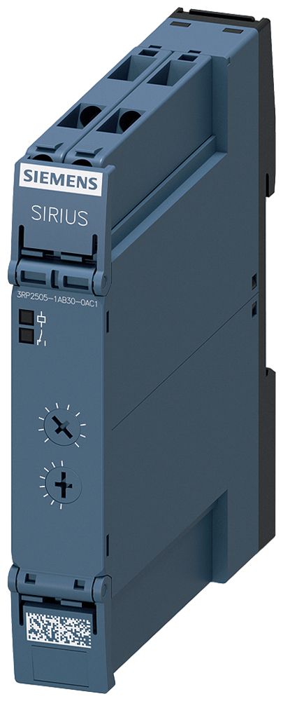 Zeitrelais Siemens SIRIUS 3RP25 24VUC 1W 2 Funktionen Schraubklemmen
