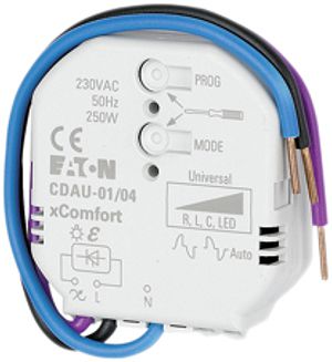 EB-RF-Dimmaktor XComfort CDAU-01/04, 250W