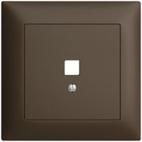 UP-Frontset EDIZIOdue coffee 88×88mm für Datenschnittst.USB
