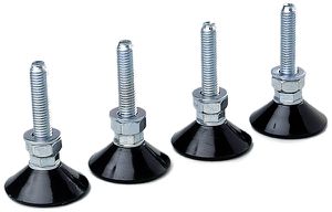 Nivellierfüsse Minkels 25mm zu Duopac Box 4 Stk.