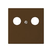 Placca frontale kallysto per R&M HWS marrone 2×coass.