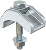 Spannklaue schwer Bettermann, mit Kombimutter M12×75mm, Stahl, Zinklamelle