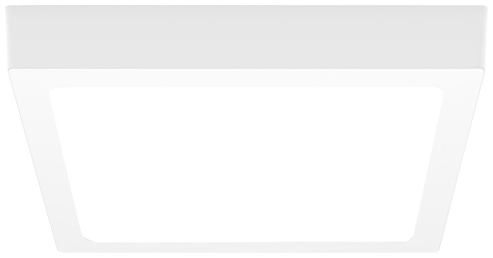 Downlight LED AP Philips Slim Surface 12W 1350lm 840 110° 210×210mm blanc