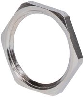 Gegenmutter Plica MS, PG13.5 Messing vernickelt