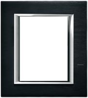 Abdeckrahmen Axolute anthrazit gebürstet 141.5×127mm