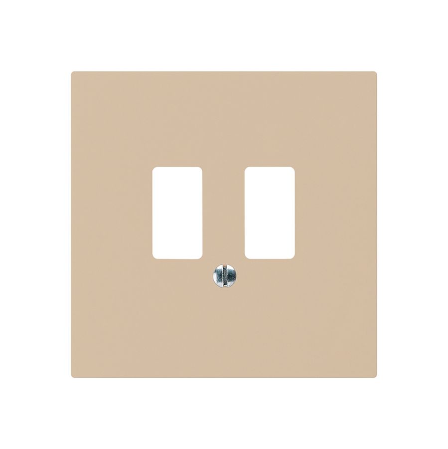 Frontplatte kallysto für USB-Steckdose beige