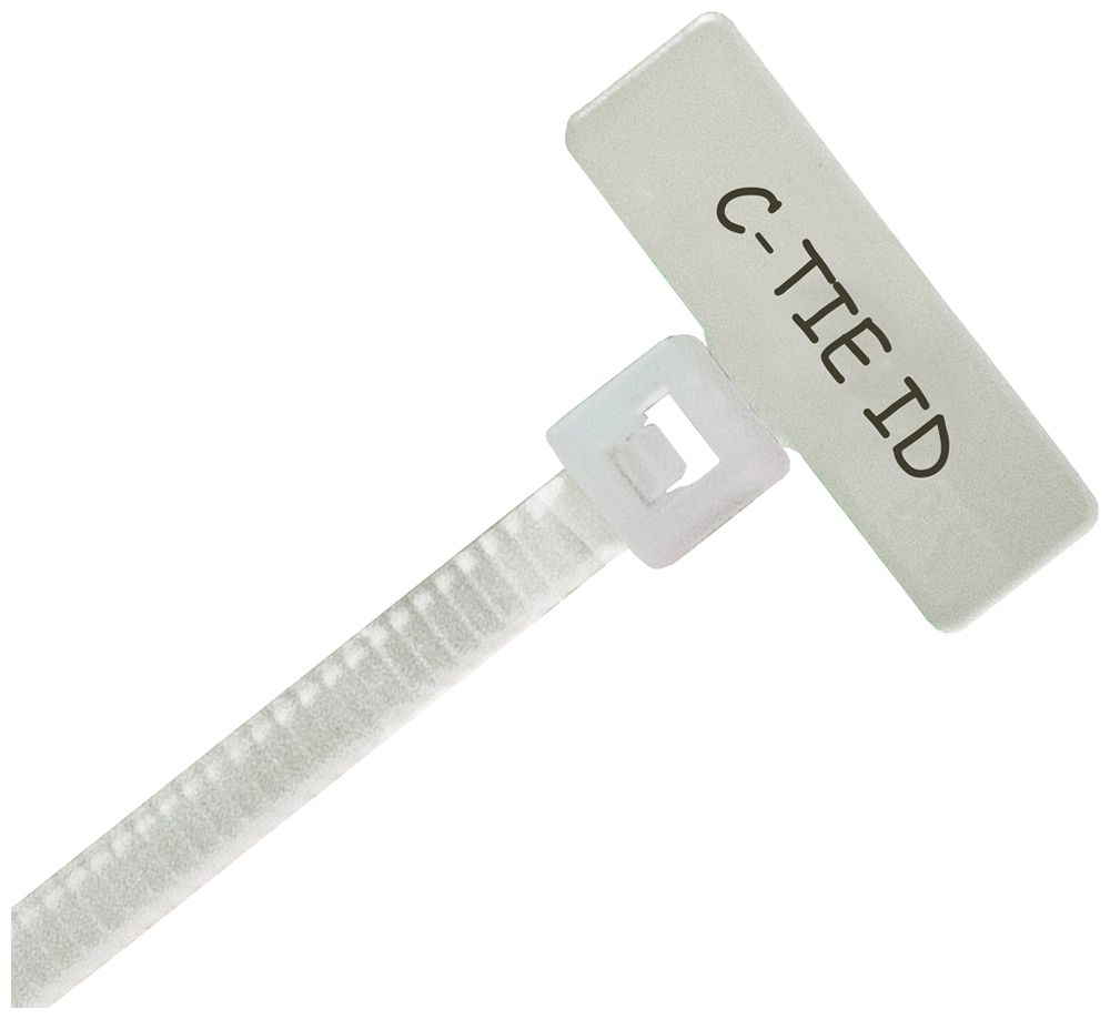 Kabelbinder Plica KABI-C-TIE-ID 2.5×98mm 79N 0…85°C PA unbehandelt farblos