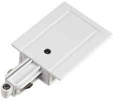 Einspeiser SLV für 1-Phasen EB-Stromschiene, Erde links weiss