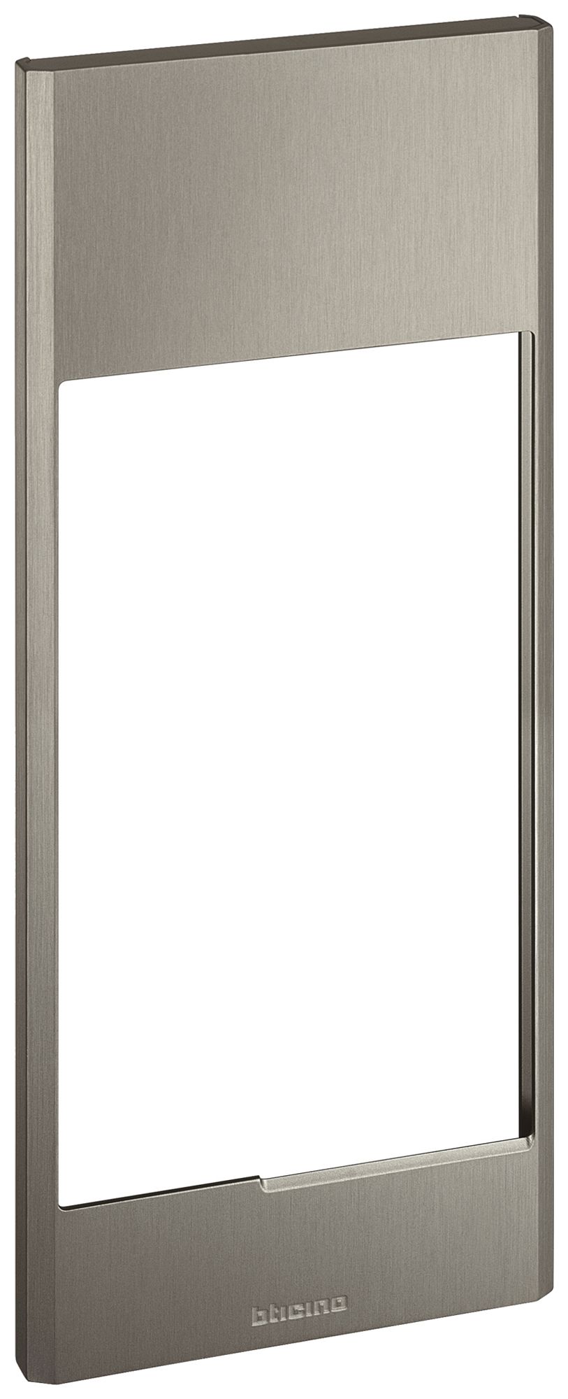 Cadre de recouvrement LINEA 5000 1×3 vertical 139×365mm titane