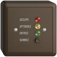 AP-Türstation für Rufleuchte französisch, EDIZIOdue coffee