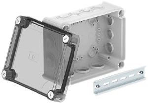 Boîte de dérivation Bettermann 190×150×94mm avec couvercle transparent