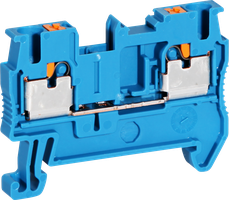 Borne Push-In 0.14…4mm² bleu AWG26…12