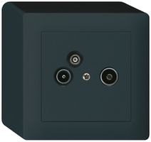 Prise pour antenne AP R/TV/données kallysto 2GHz 10.5db noir