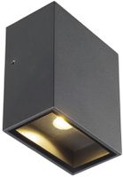 LED-Wandleuchte SLV QUAD XL 1, 3.2W 260lm 3000K IP44 anthrazit