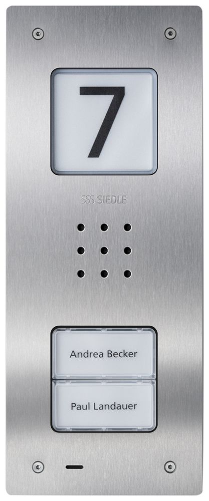 UP-Aussenstation Audio Siedle Compact Bus-System 2 12VAC 273×110×49mm IP54