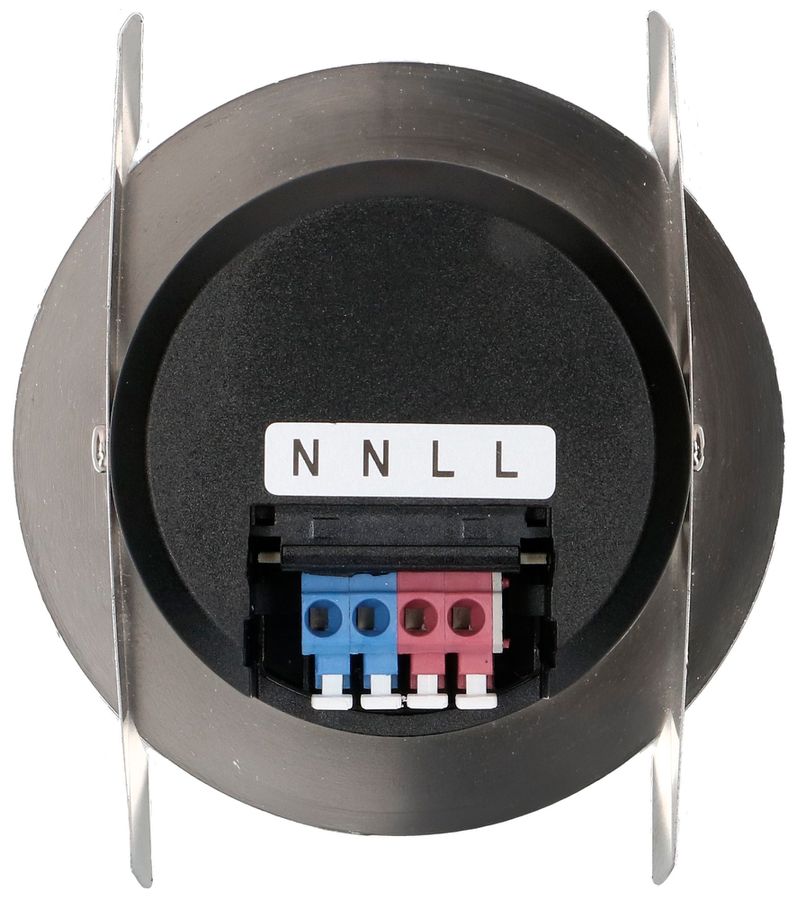 EB-LED-Spot MH WOODY 1×5.7W 660lm 3000K IP44 WB DIM Ø65…76mm Nickel