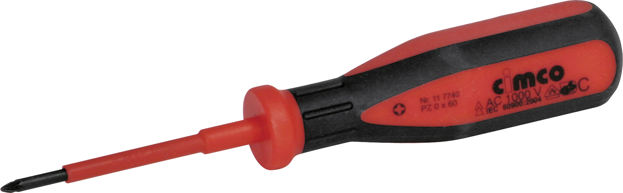 Cacciavite a croce PZ 0 VDE 1000V