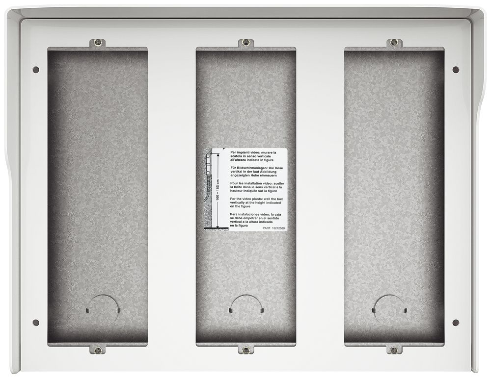 AP-Gehäuse Sfera 9 Module weiss