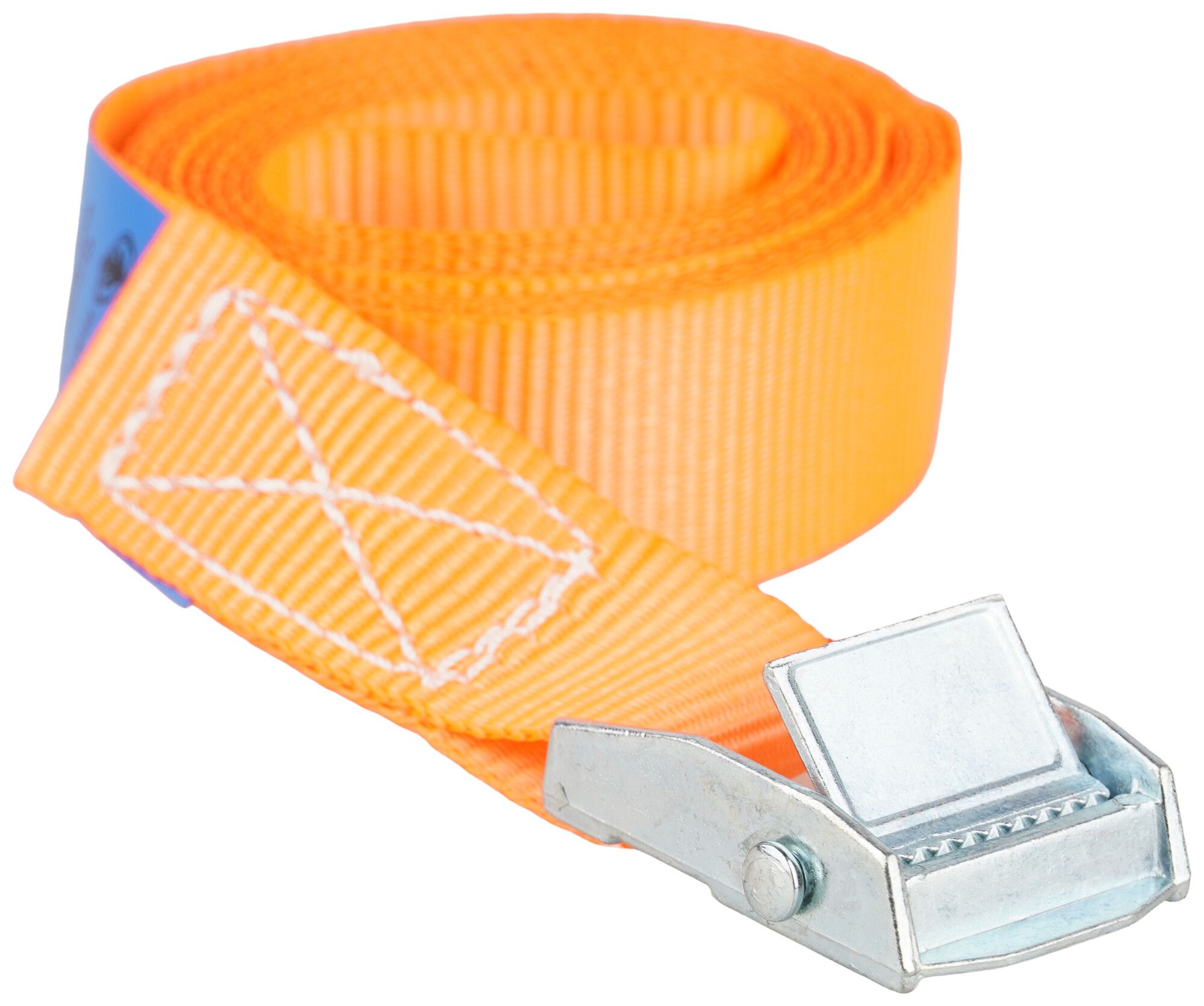 Sangle d'arrimage Orange Line 2.5kN boucle de ceinture 3m×25mm orange