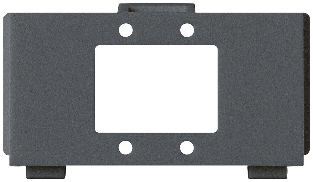 Modulo multimedia M3 FO vuoto per 2 SC kallysto antracite