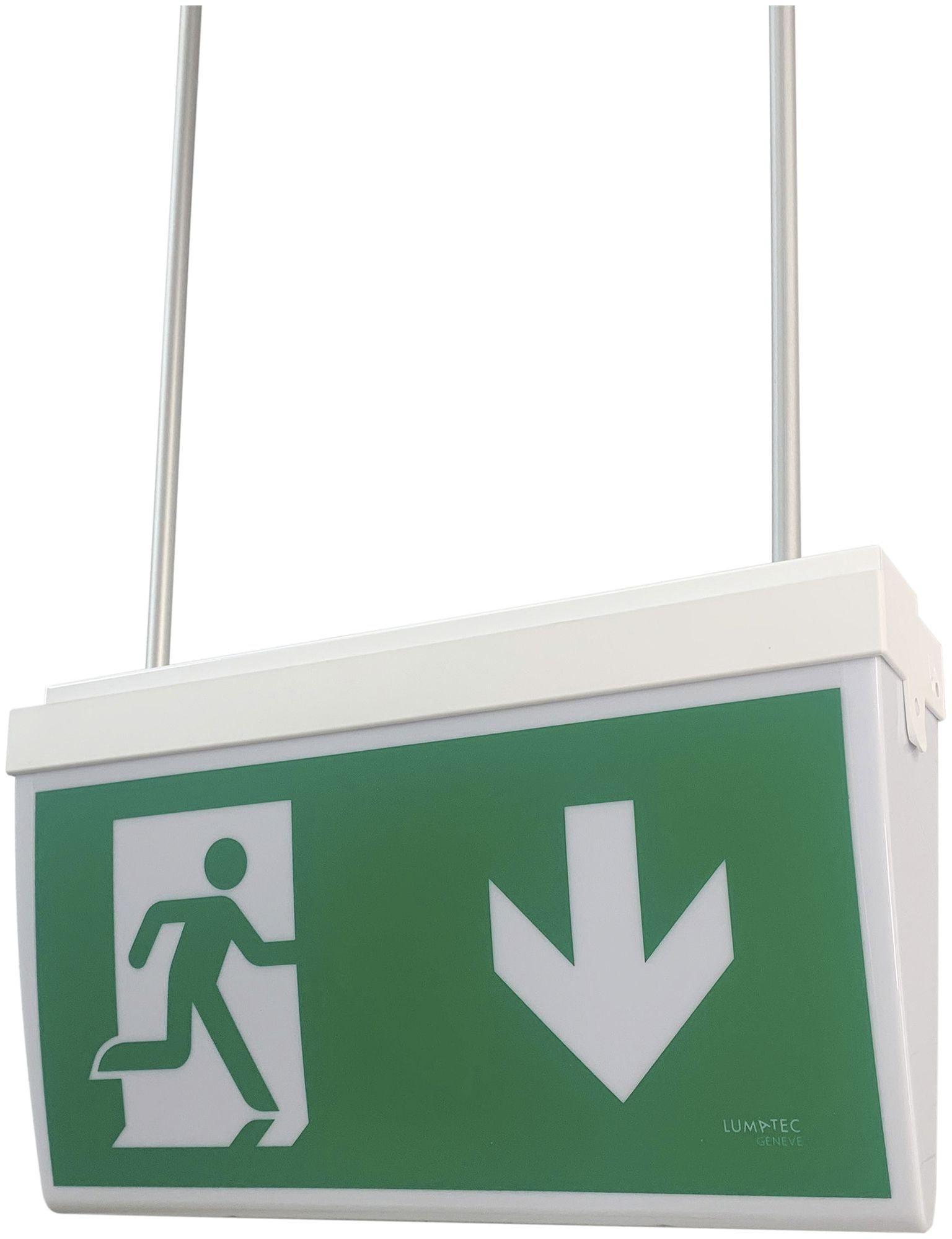 LED-Notleuchte Lumatec A2P IP40 5W 1h mit DS/BS mit ST Pendel