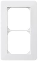 UP-Abdeckrahmen kallysto.trend 2×1 weiss 94×154mm