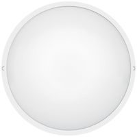 Plafoniera/lampada muro LED ASTREO 1400lm 16W ON/OFF Ø328mm antivandalo bianco
