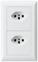 Combinazione INC kallysto.line grd.I-I verticale 2×tipo 23 c.morsetti a vite bi