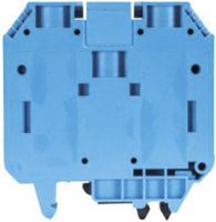 Durchgangs-Reihenklemme WKN 10mm² 124A 2×Schraub.1 Et.Schiene TH35/G32 hbl