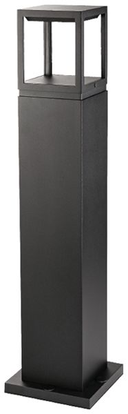 LED-Wegeleuchte SG Fagernes 9W 270lm 827 IP44 200×200×800mm schwarz