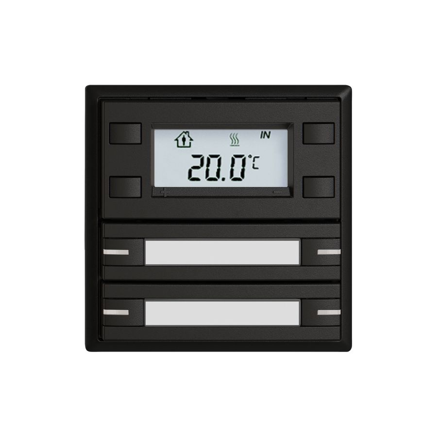 RTH-Taster EDIZIO.liv SNAPFIX® m.RGB-LED Pap.4×Taste 1-Tbed.sz