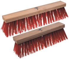 Besen Plica Elaston 40cm Körper aus Buche, rot