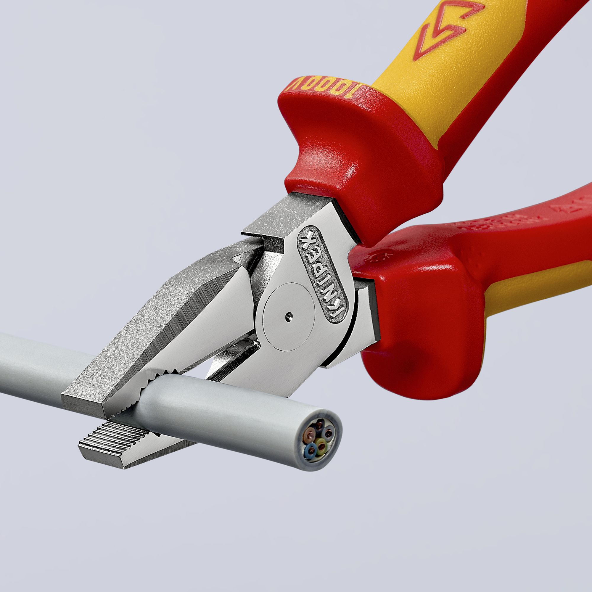 Kombizange KNIPEX VDE 180mm Ø2…2.5mm/11.5mm, 16mm²