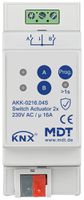 Actionneur-commutateur KNX AMD MDT AKK-0216.04S 2 can 16A 230VAC 2UM