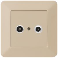 Prise antenne ENC kallysto.trend R/TV 14dB 2GHz beige