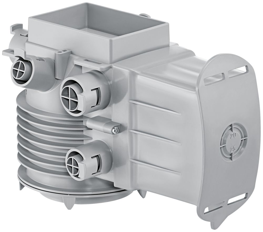 Einbaugehäuse HSB Lumina mit Tunnel 90mm, zum Einbetonieren, halogenfrei