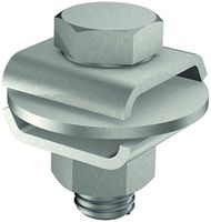 Morsetto a croce Flury AV 2 per filo, Al, Ø 8…11mm