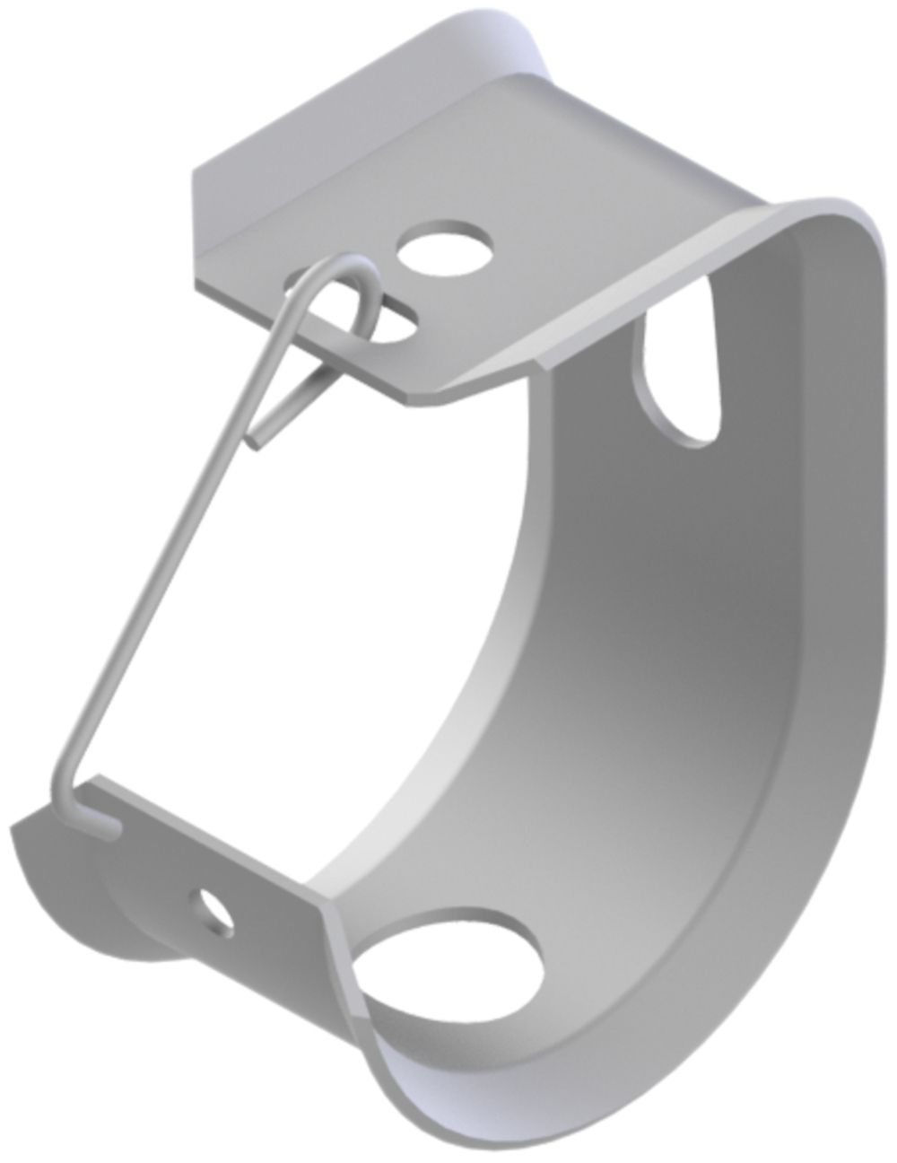 Deckenwandschlaufe Lanz DWS 105×140mm galvanisch verzinkt