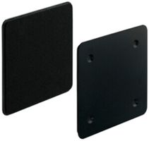 Schraubdeckel HSB Weibel 130×130mm Aluminium schwarz