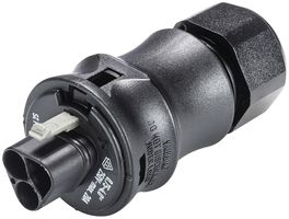 Steckerteil Wieland 2×1.5mm² 3L schwarz