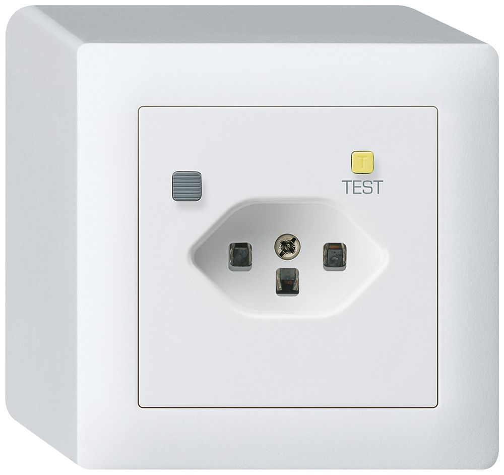 Presa AP kallysto T23 FI 30mA bianco